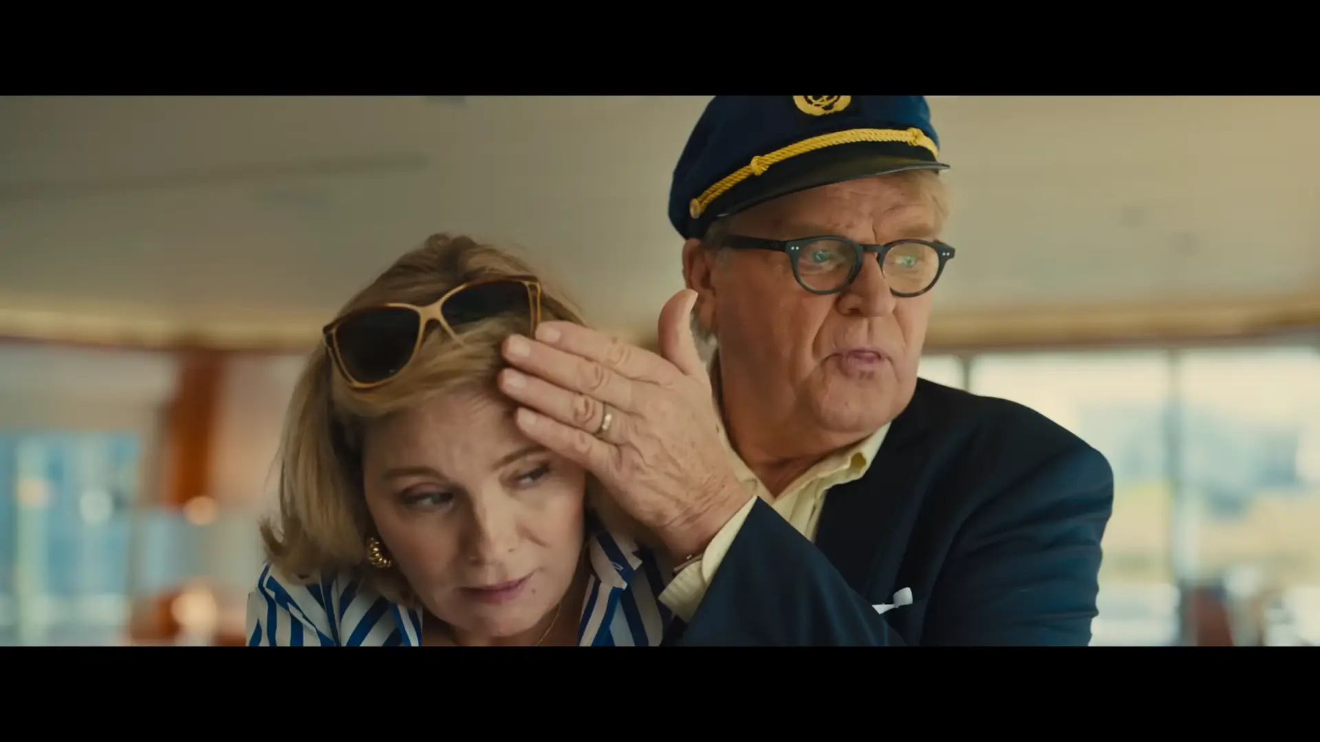 Kim Cattrall, David Rasche in About My Father Movie (2023)