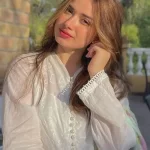 Pakistani actress Aena Khan is in the cast of the drama serial Fairy Tale