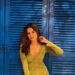 Actress Sangeeta Sharma brand promotion photo shoot pic on Instagram