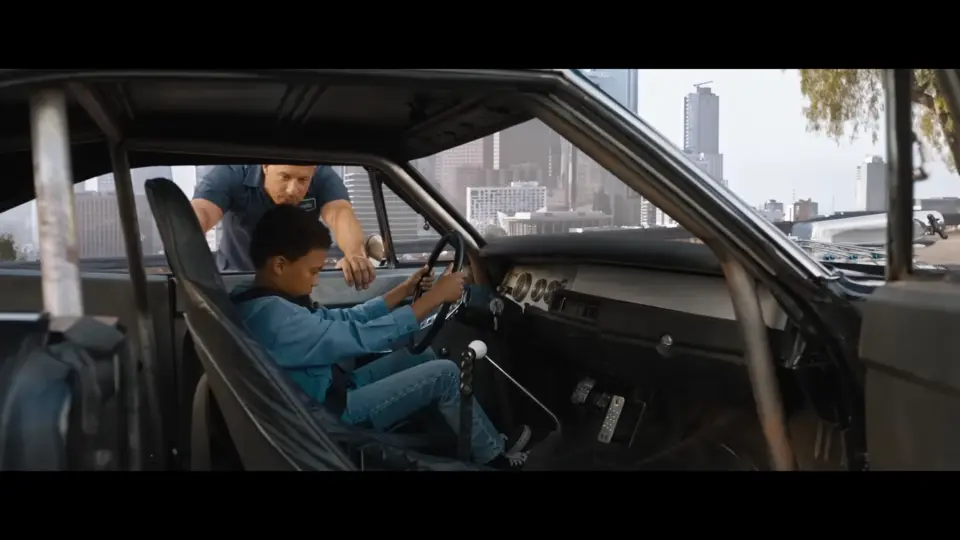 Vin Diesel, Leo Abelo Perry in Fast X Movie (2023)