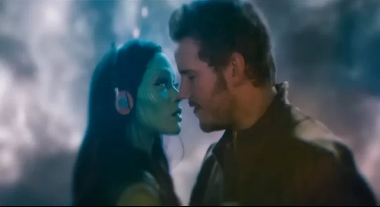 Chris Pratt, Zoe Saldana in Guardians of the Galaxy Vol 3 Movie (2023)