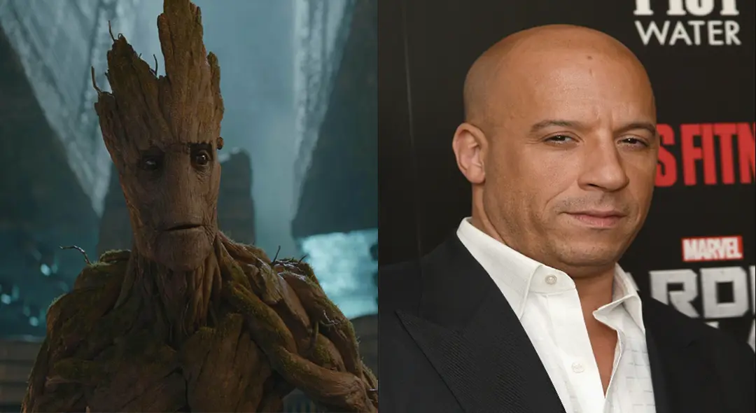Vin Diesel as Groot in Guardians of the Galaxy Vol 3 Movie (2023)