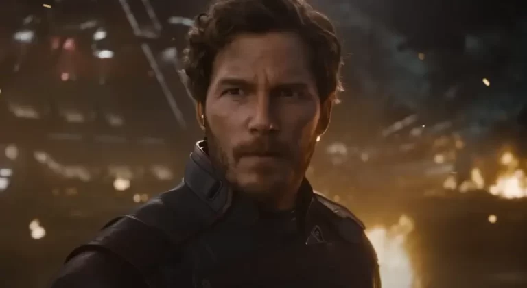 Chris Pratt in Guardians of the Galaxy Vol 3 Movie (2023)