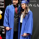Haroon Kadwani Pakistani actor with his sister Muskan Kadwani