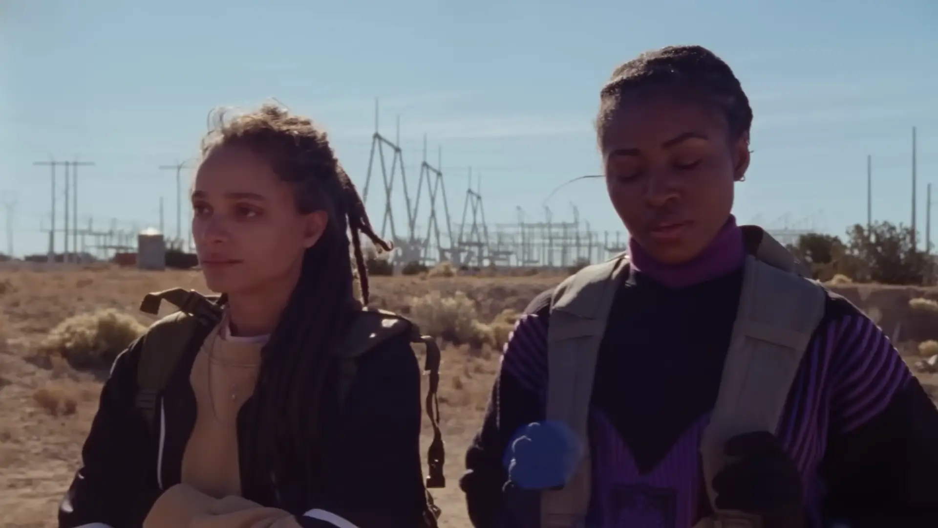 Jayme Lawson, Sasha Lane in How to Blow Up a Pipeline Movie (2023)