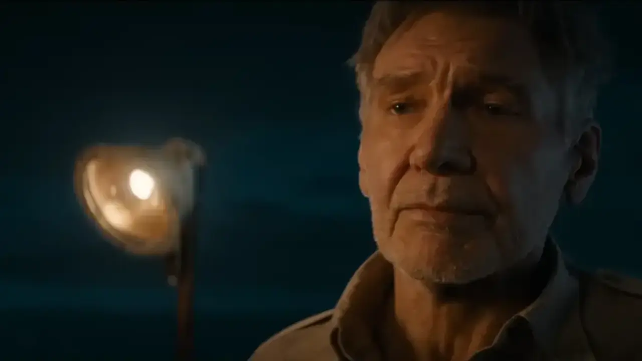 Harrison Ford in Indiana Jones and the Dial of Destiny Movie (2023)