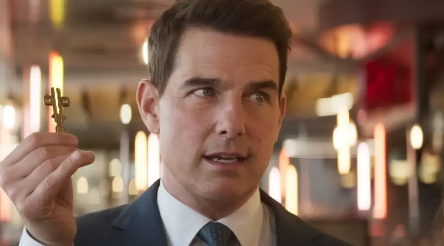 Tom Cruise in Mission Impossible 7 Dead Reckoning Part One Movie (2023)