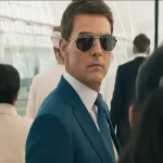 Tom Cruise in Mission Impossible 7 Dead Reckoning Part One Movie (2023)