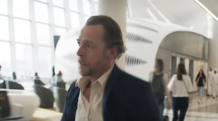 Simon Pegg in Mission Impossible 7 Dead Reckoning Part One Movie (2023)