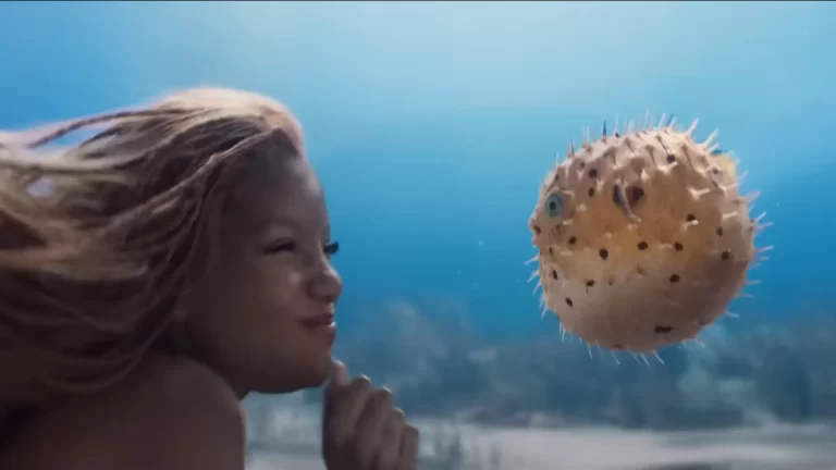 Halle Bailey as Ariel in The Little Mermaid Live-Action Movie (2023)