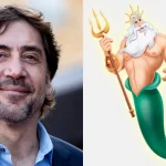 Javier Bardem as King Triton in The Little Mermaid Live-Action Movie (2023)