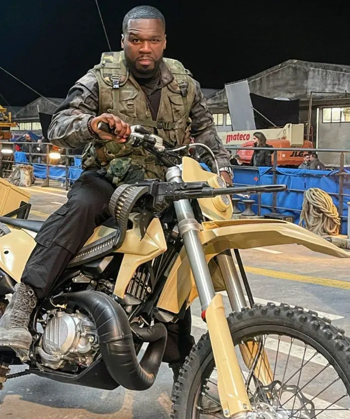 50 Cent in the expendables 4 movie 2023