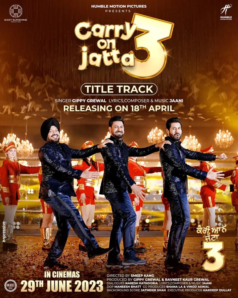 Carry on Jatta 3 title Track