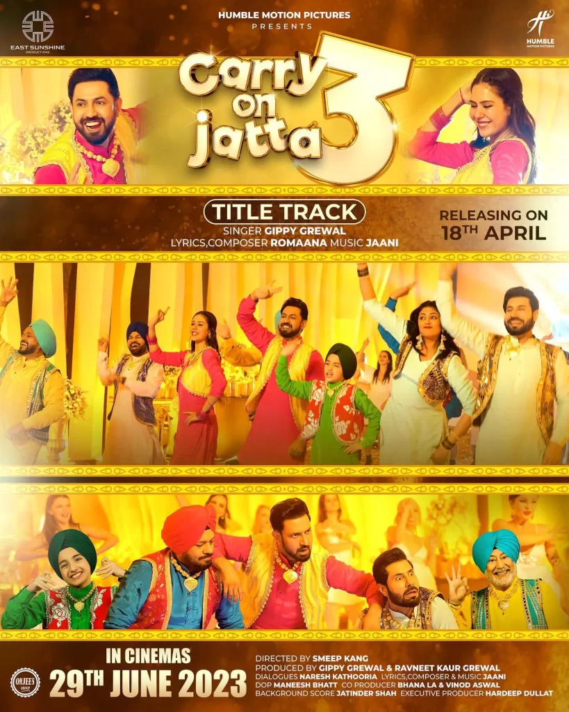 Carry on Jatta 3 title Track