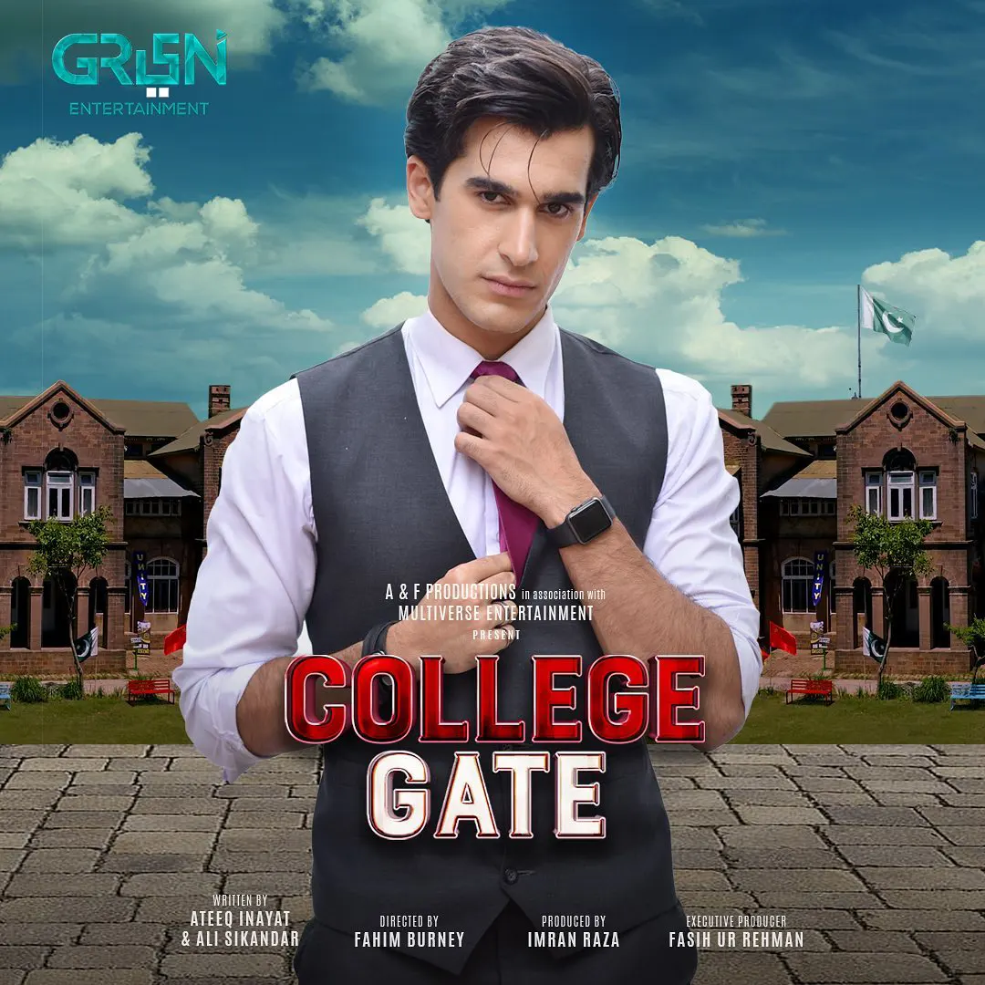 Zarrar Khan in College Gate Drama Cast