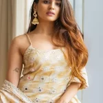 Yukti Thareja Indian actress in Saree Dress