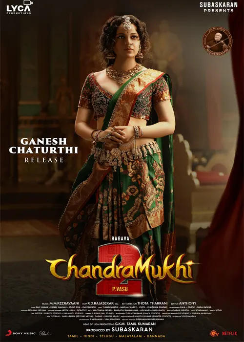 Chandramukhi 2 movie release date cast trailer