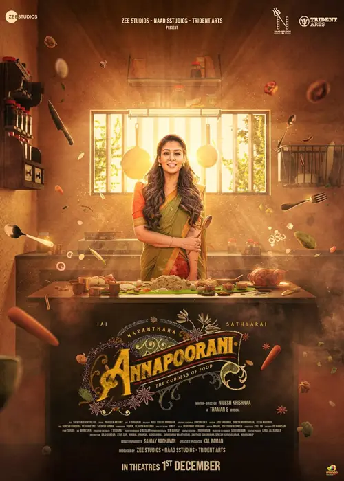 Annapoorani The Goddess of Food Movie 2023