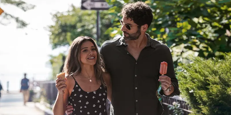 Tom Ellis & Gina Rodriguez In Players Movie