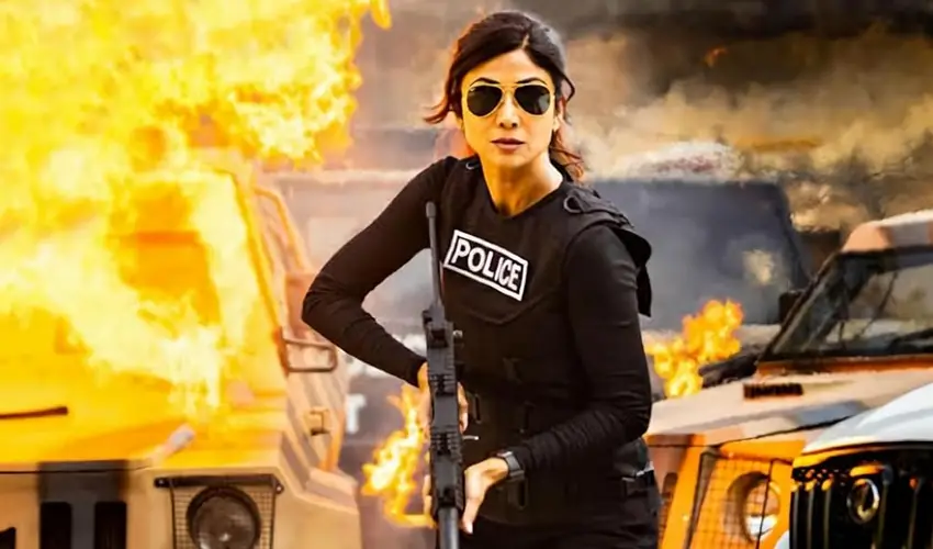 Shilpa Shetty In Indian Police Force Tv Series