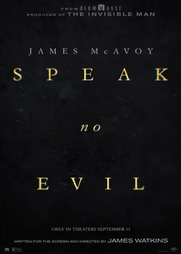 Speak No Evil Movie 2024