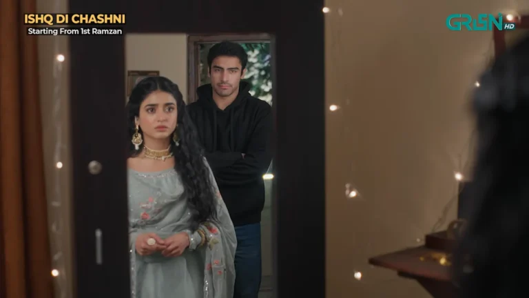 Khushhal Khan and Sehar Khan In Ishq Di Chashni Drama