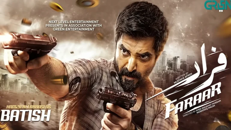 Hamza Ali Abbasi As Batish In Faraar Drama