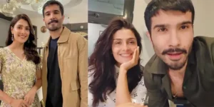 Feroze Khan & Ayeza Khan Share Heartfelt BTS from ‘Humraaz’