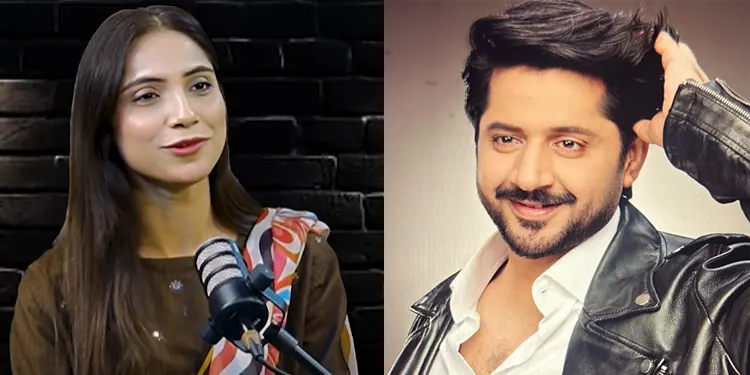 TikToker Sajal Malik with Imran Ashraf