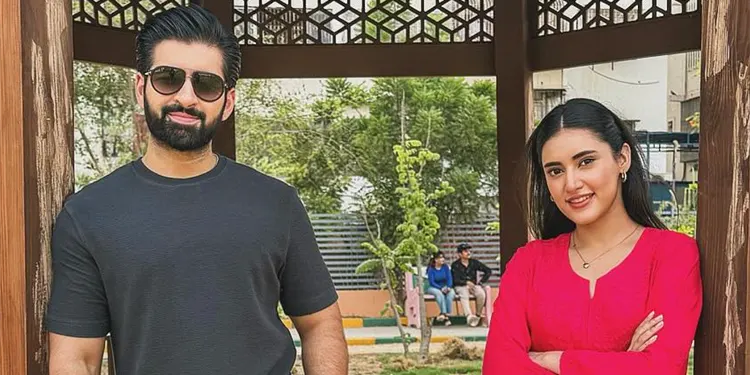 Muneeb Butt and Sahar Hashmi Telefilm Ye Bahu Nahin Chalegi