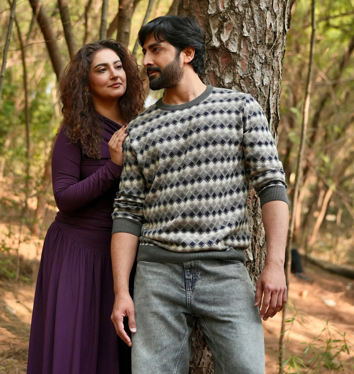 Danish Taimoor and Hiba Bukhari in Humrahi