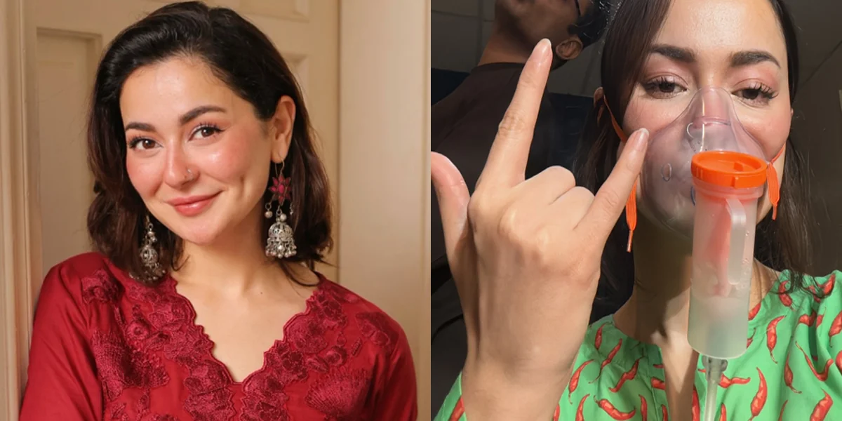 Hania Aamir Latest Picture of Oxygen Mask