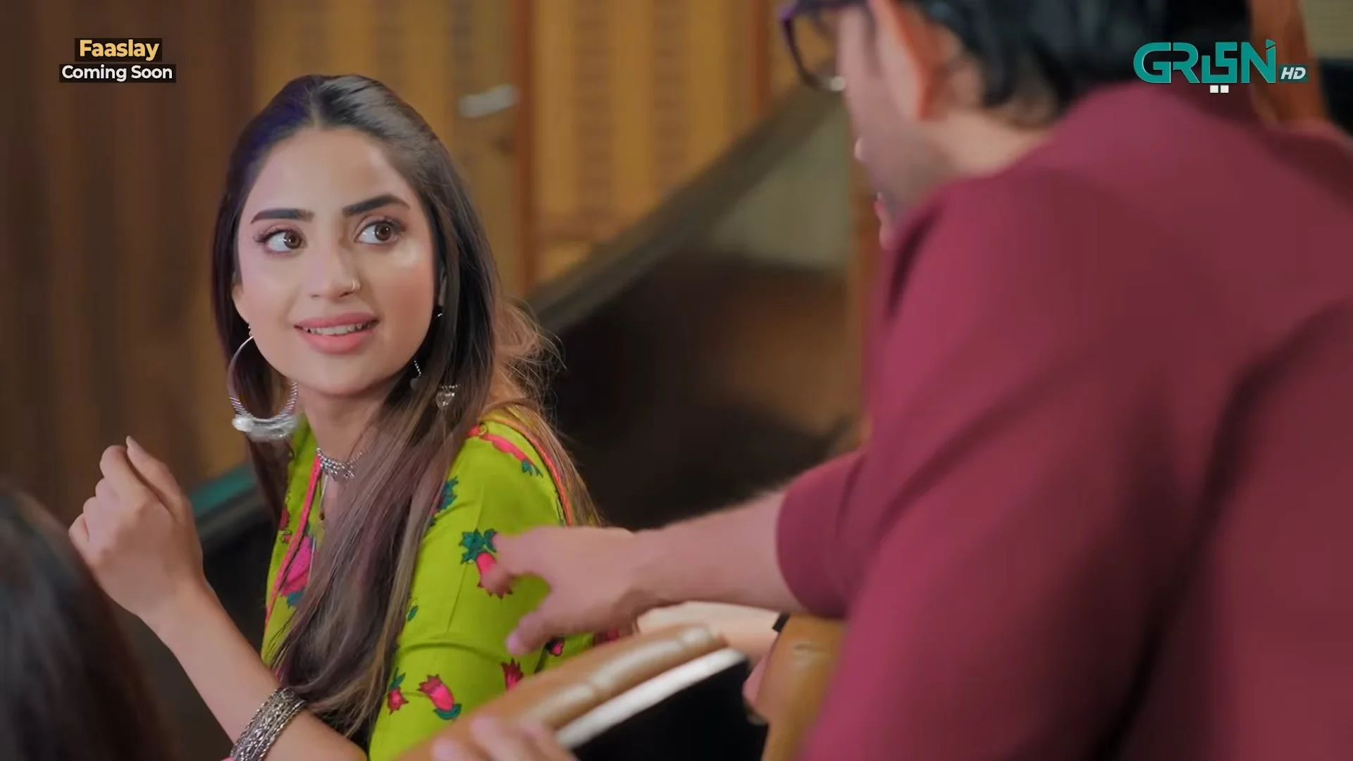 Saboor Aly In Faaslay Cast