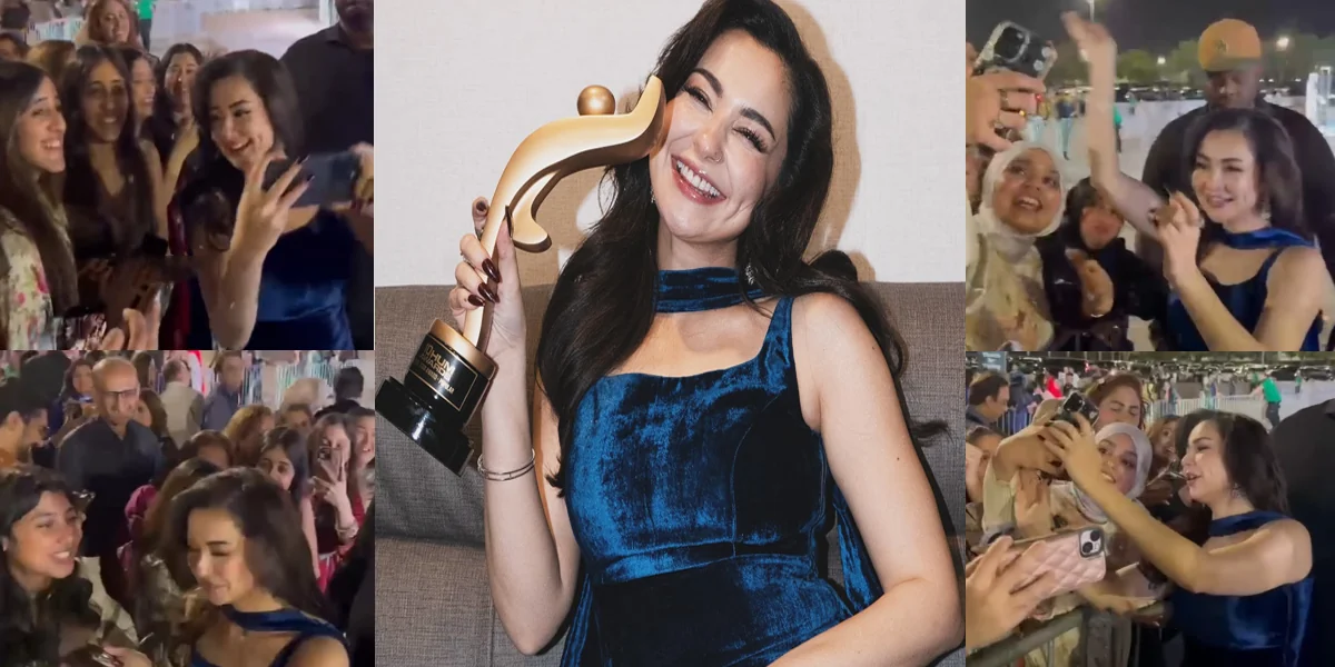Hania Aamir Rush at HUM Awards 2025