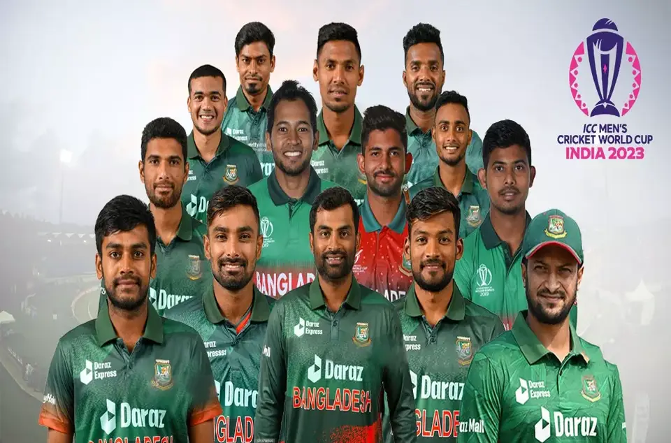 Bangladesh Squad For CWC23