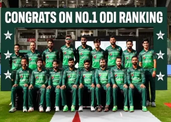 No.1 Team in ICC ODI rankings