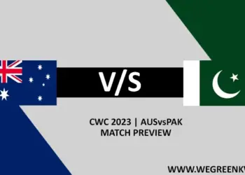 AUS vs PAK World Cup 2023