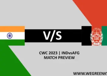 IND vs AFG World Cup 2023