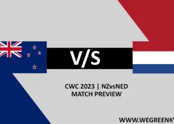 NZ vs NED World Cup 2023