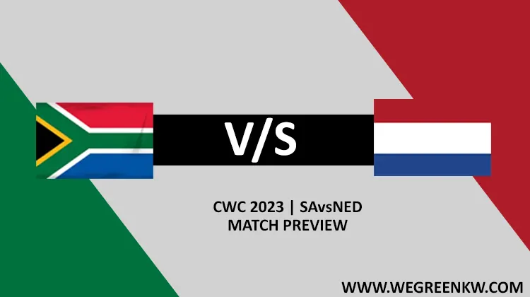 SA vs NED World Cup 2023